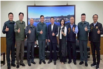 指揮官俞中將拜會苗栗縣長 建構軍民合作基礎