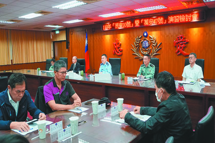 Military Exercise Review Meeting