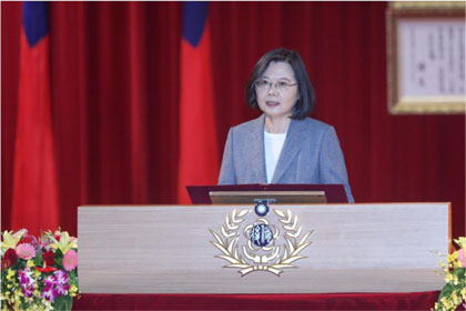【表揚後備口罩國家隊】蔡總統:力推後備動員改革成國軍最強後盾