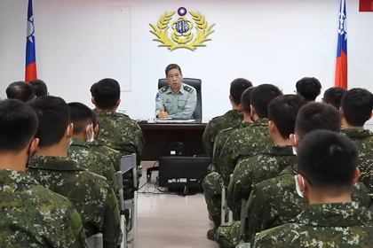 Political Warfare Director Xie oversees troops in Keelung