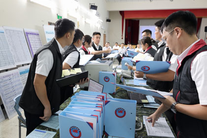 動員暨民力協調組擴訓示範