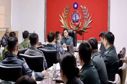 指揮官俞中將視導北區後備部 盼強化全社會防衛韌性