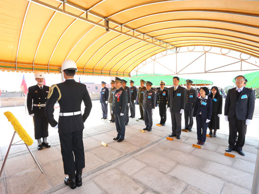 105年國軍示範公墓春祭典禮活動