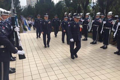 空軍司令張哲平上將主持民國107年空軍公墓秋祭典禮