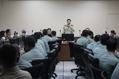 後備指揮部副指揮官馬少將主持115年動員暨民力協調組開設示範會議