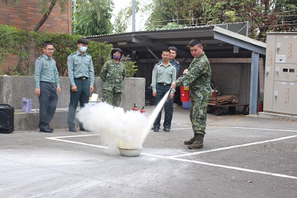 115年消防安全防護應變講習暨檔案室防火防災演練
