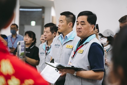 後備指揮部指揮官俞中將出席指導彰化縣2026年城鎮韌性演習兵棋推演