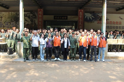 彰化縣後備指揮部補充兵營教育召集訓練縣長勞軍活動