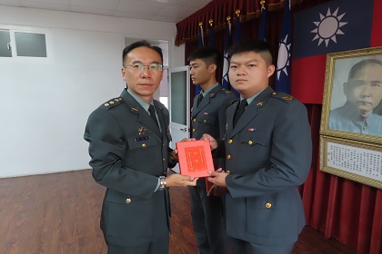 彰化縣後備指揮部114年7月份晉任典禮2