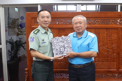 顧問團蒞部勞軍2