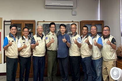彰化縣後備指揮部辦理全民國防走入校園活動合影