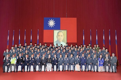 新竹後備指揮部108年後備軍人晉任暨幹部表揚活動合影