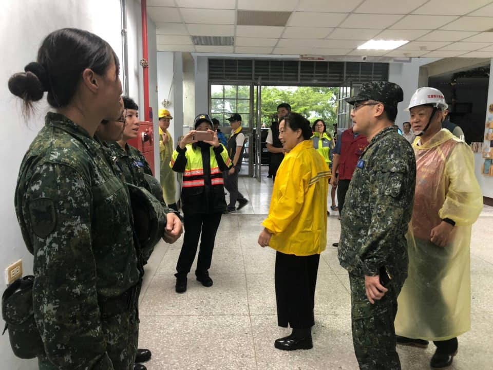視察地方災防整備