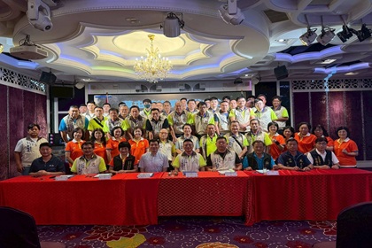 草屯鎮後備軍人輔導中心辦理115年第1次組長聯席會報，指揮官張上校列席指導

