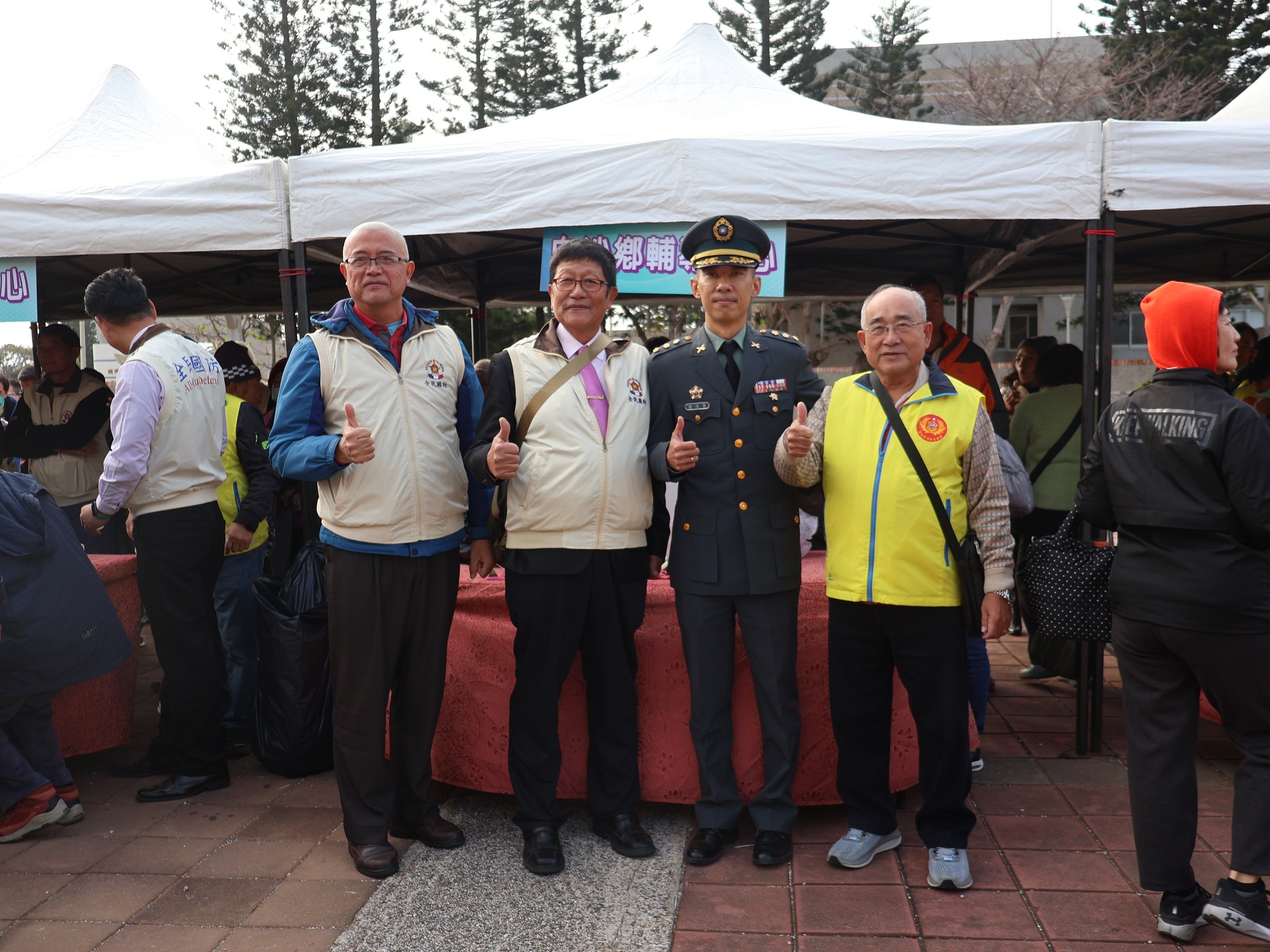 115年新春聯誼與白沙鄉輔導中心合影