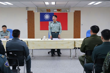 南部地區後備指揮官羅少將春節連假軍紀安全宣教