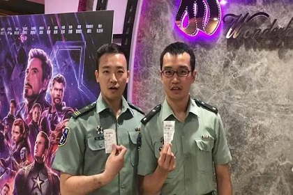 響應榮耀九三 影城憑證換票 臺中市後備指揮部穿軍服我驕傲活動3