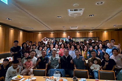 臺中市後備指揮部12月感恩月-指揮官陳上校慰勞所有單位同仁們一整年的辛勞舉辦感恩暨慶生餐敘