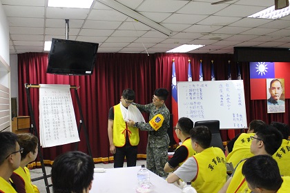 杜兆玄中士示範包紮課程
