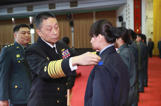 桃園市後備指揮部114年後備軍人晉任活動