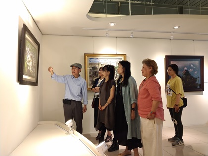歡迎國人蒞臨觀展,近距離感受藝術的魅力