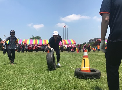 本次運動會競賽項目時代巨輪