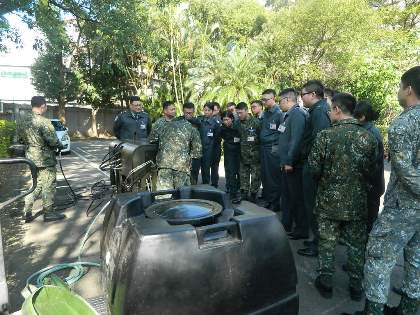 桃園市後備指揮部辦理1月分軍士官團教育