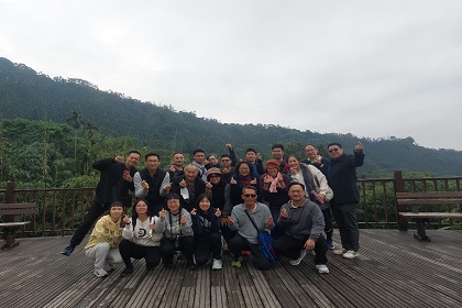 健走活動幕僚同仁合影