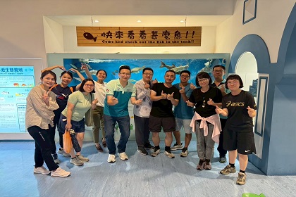 參訪口湖鄉台灣鯛生態園區